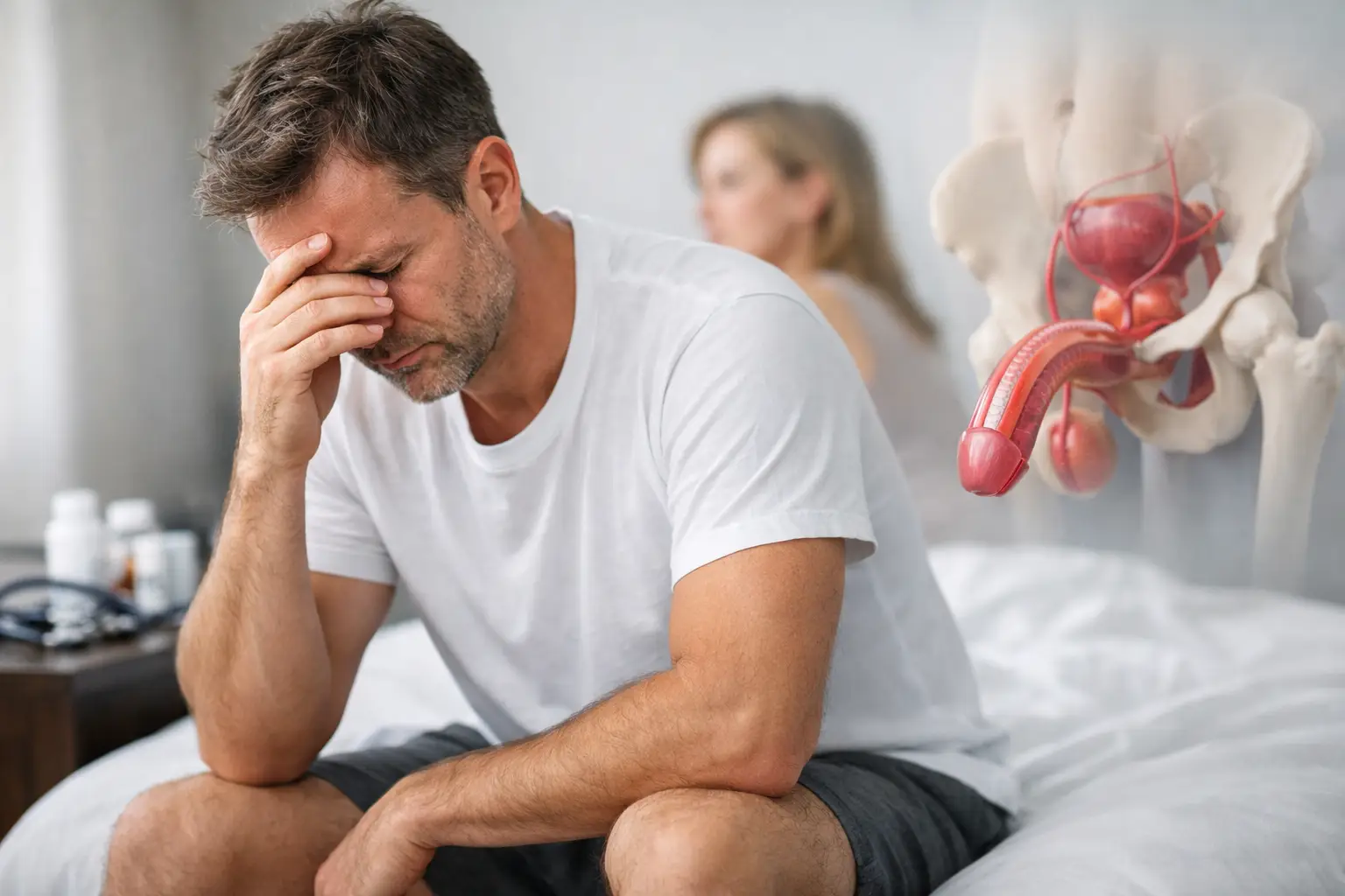 Ereção fraca: causas físicas mais comuns