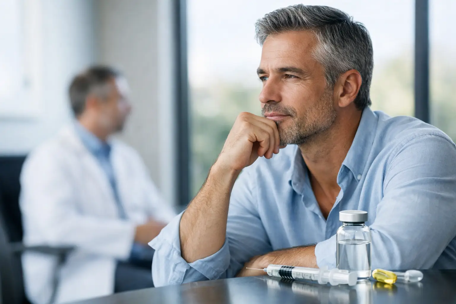 Reposição hormonal masculina: quando faz sentido